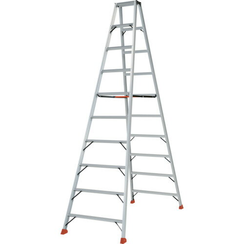 【別途送料あり】トラスコ中山（TRUSCO）　TRUSCO　軽量専用脚立　天板高さ2．85m　【品番：TSK-300】