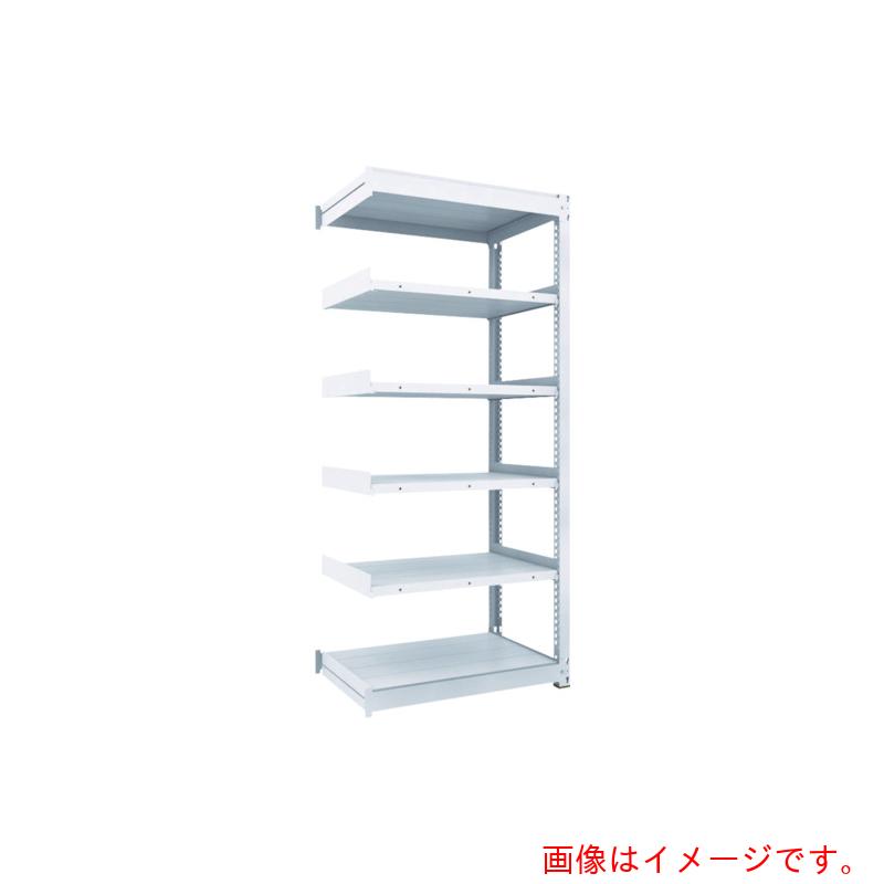 【別途送料あり】トラスコ中山（TRUSCO）　TRUSCO　TUG型中量ボルトレス棚　450kg　連結型　1800×476×H2100　6段　【品番：TUG450-76S-6B】