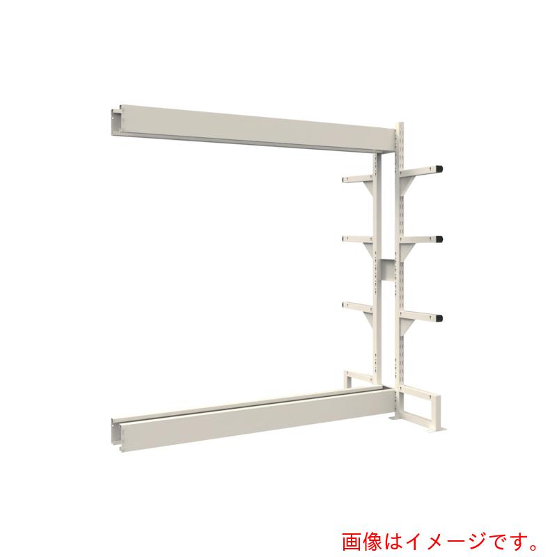 【別途送料あり】トラスコ中山（TRUSCO）　TRUSCO　ボルトレス長尺保管棚M1．5　複式連結900X450XH1500　4段　【品番：VRM1.55354BW】