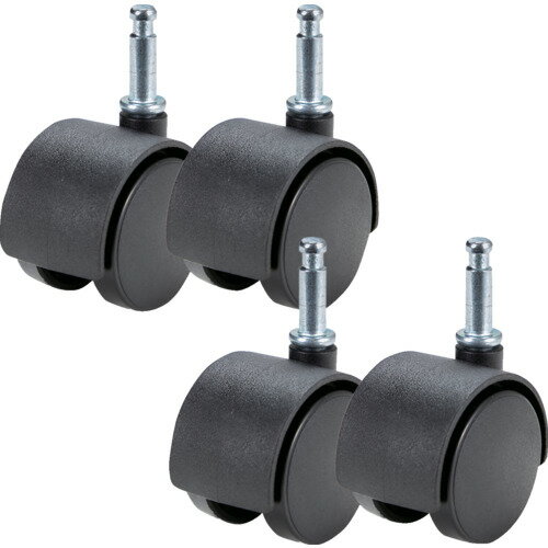 トラスコ中山（TRUSCO）　TRUSCO　業務用掃除機　乾湿両用クリーナーWDC800用キャスター（4個）　【品..