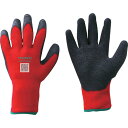 トラスコ中山(TRUSCO) TRUSCO 防寒天然ゴム手袋 裏起毛タイプ レッド Mサイズ 【品番:WG171R-M】