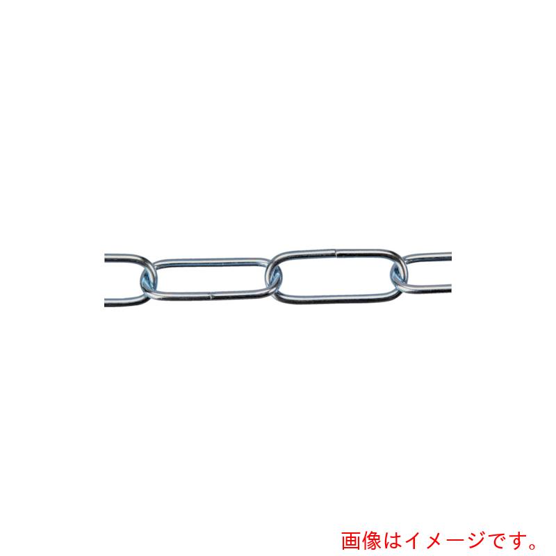 【メール便対応】トラスコ中山（TRUSCO） ユニクロチェーン 溶接無タイプ2．3パイ×1M 【品番：TIL23-1M】