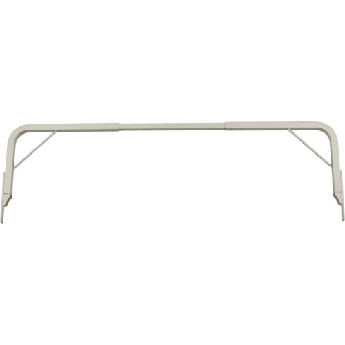 トラスコ中山（TRUSCO）　スチール製軽量ボルト式棚用オプション アーチ型転倒防止バー 適用通路幅820〜1120mm ネオグレー　【品番：TB-L1100 NG】