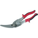 トラスコ中山(TRUSCO) 万能金切ハサミ オフセットロングタイプ 左曲り 45度 【品番:TGH-270FLL】
