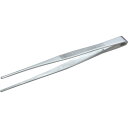 【メール便対応】トラスコ中山(TRUSCO) ステンレス製ピンセット 150mm 直ギザ付 【品番:TSP-23】
