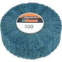 トラスコ中山(TRUSCO) スピンねじ式ナイロンホイール外径50×厚25 600# (5個入) 【品番:UFNS525-600】(4)