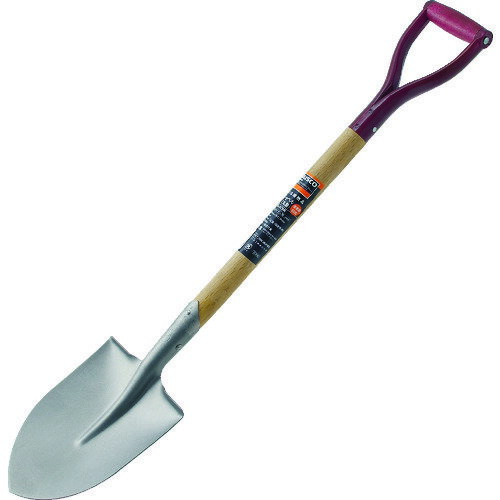 トラスコ中山（TRUSCO）　木柄ミニショベル 丸形 全長815mm　【品番：MS-815R】