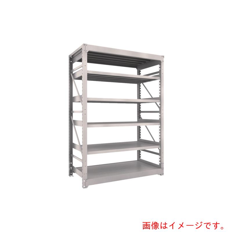 Stepladders, Ladders - 【別途送料あり】トラスコ中山（TRUSCO）　TRUSCO　スチール製重量ボルト式棚　M10型　W1500×D760×H2115　6段　単体　ネオグレー　【品番：M10-7576】