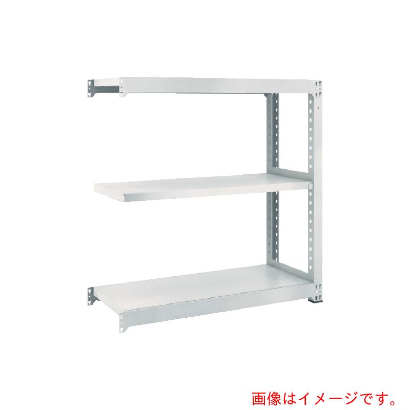 【別途送料あり】トラスコ中山（TRUSCO）　TRUSCO　スチールラック　M3型中量棚　1500X721XH1500　3段　連結　ネオグレー　【品番：M3-5573B】