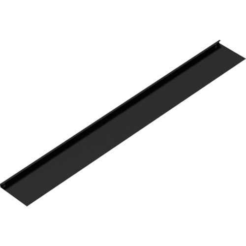 トラスコ中山（TRUSCO）　TRUSCO　スチールラック　中量ボルトレス棚用下ビーム用スカート　黒　【品番..