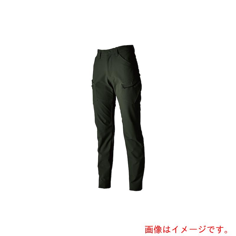 ★TS DESIGN　TSエコダブルライトクロスレディースカーゴパンツ　3L　カーキグリーン　【品番：56041 3L 55】