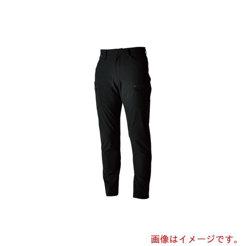 ★TS DESIGN　TS4Dエコダブルクロスメンズカーゴパンツ　M　ブラック　【品番：5614...