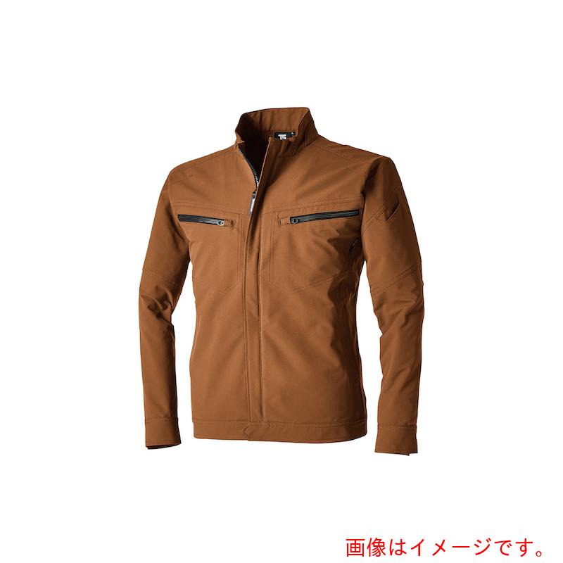 特長 ●帯電防止素材で安全氏も付与したワークウェア 仕様 ●色：キャメル ●サイズ：4L 材質 ●複合繊維（ポリエステル85％） ●ポリエステル15％ 質量・質量単位 ●400.0g 【メーカー名】（株）TS　DESIGN 【メーカー品番】5616 4L 65