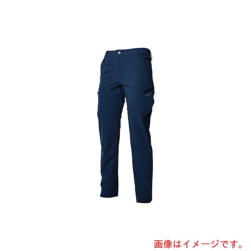 特長 ●従来のワークウェアの概念を覆すスマートデザイン 仕様 ●色：ネイビー ●サイズ：3L ●ウエスト(cm)：76 材質 ●ポリエステル100％ 質量・質量単位 ●270.0g 【メーカー名】（株）TS　DESIGN 【メーカー品番】91141 3L 45