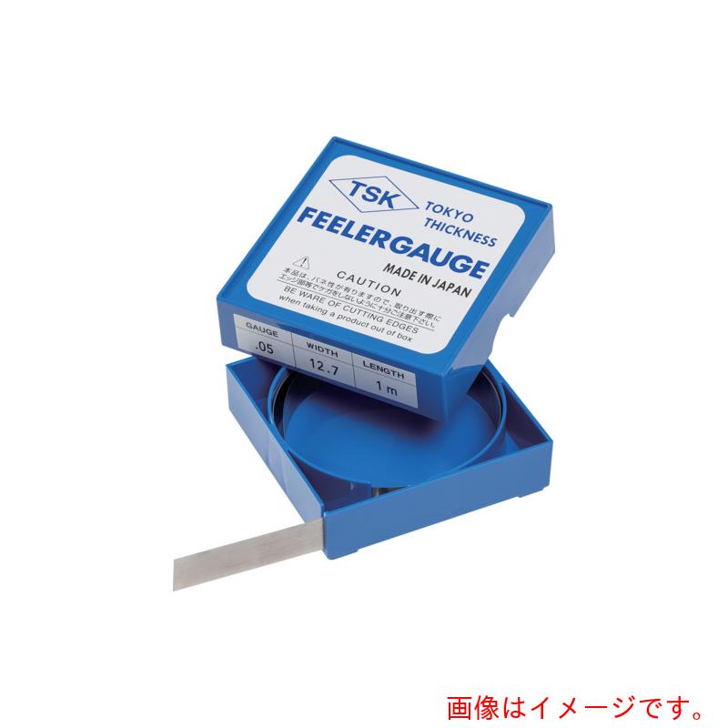 特長 ●主に自動車エンジン、その他内燃機の組立並びに調整用として使用。 ●単一のすきまの連続測定使用に便利です。 用途 ●半導体、車の整備、飛行機の整備、その他隙間の測定などに使用。 ●カットして使用可能。 仕様 ●厚さ(mm)：0.01　長さ（m）:3　幅（mm）:12.7 ●最小表示(mm)：0.01 ●精度：0.01(±0.003) ●測定範囲(mm)：0.01 ●- ●厚さ（mm）:0.01　長さ（m）:3　幅（mm）:12.7 材質 ●リーフの材質：SK焼入または同等品 質量・質量単位 ●3.0g 【メーカー名】東京シクネス（株） 【メーカー品番】TSK-0.01M3