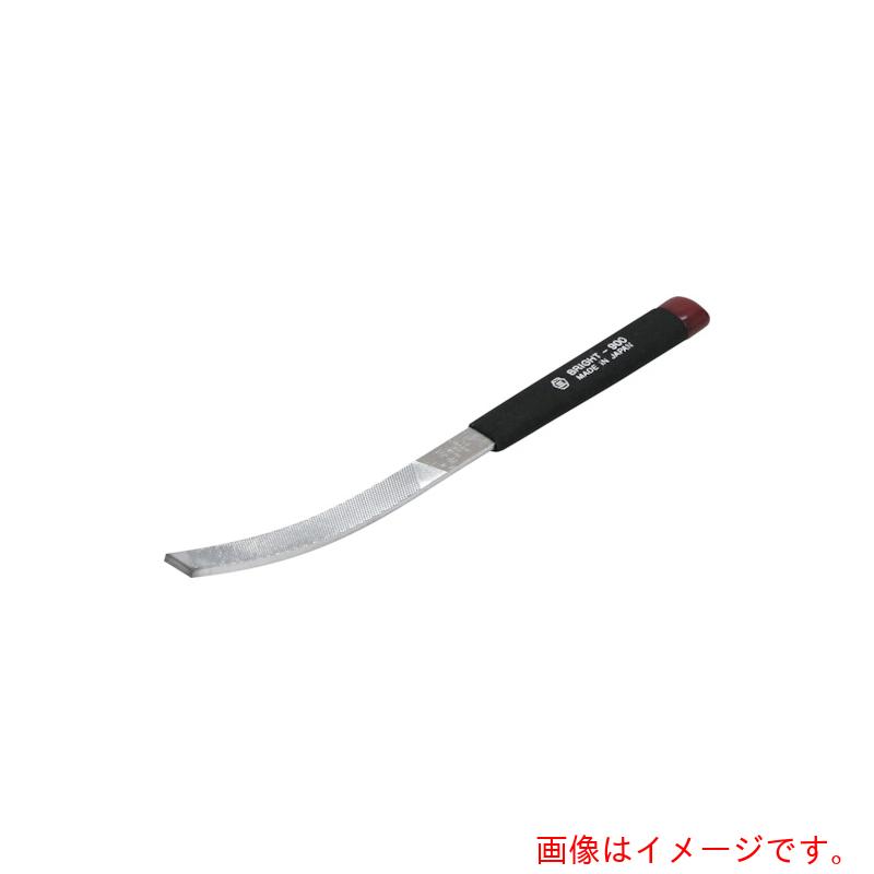 【メール便対応】ツボサン（TSUBOSAN）　コテヤスリ　ブライト900　ヴァリトM　平　185mm　細目　舟型　【品番：BRVR03-2S】(4)