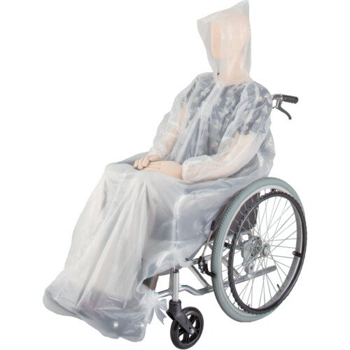 宇都宮製作 シンガー 車いす用レインコート使い切り(5枚入)クリア 【品番:KR0900TB】