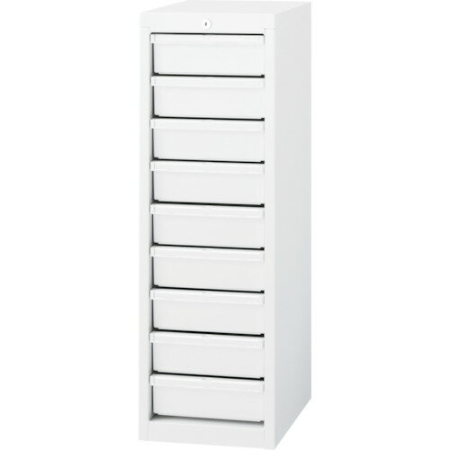 内田洋行　ウチダ　システムトレーキャビネット施錠タイプA4−1列9段　【品番：5-860-3302】□