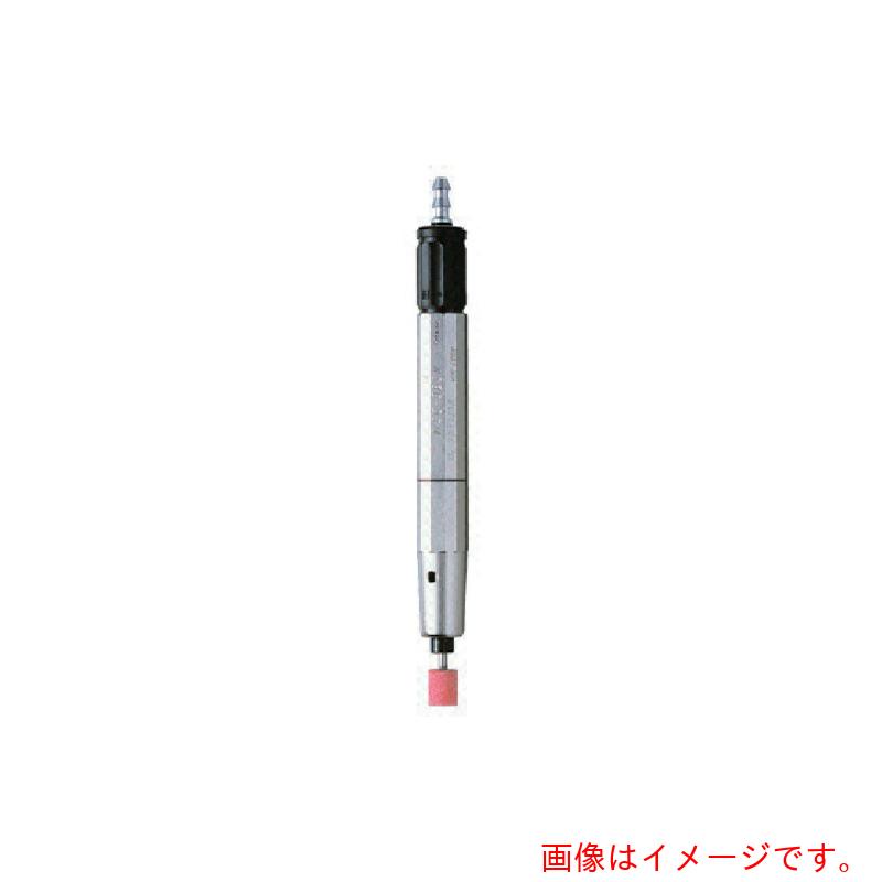 特長 ●発熱を抑える内部冷却フィンを増加しました。 ●高精度で高耐久のエアーマイクログラインダーです。 ●芯ブレが極めて少なく、高回転65000rpmで高トルクなので作業効率が向上します。 ●手に馴染みやすいサイズ・重量感で精密で素早い作業が可能です。 ●1/8コレット専用モデル（コレット径の変更はできません）です。 ●振動が少なく長時間の作業でも疲れにくいです。 ●0.4MPaから使える低圧対応で省エアーです。 ●購入したその日から使える付属品をセットしました。 用途 ●金型の研磨、歯科技工、宝飾研磨に。 ●ダイキャスト部品のバリ取りに。 ●精密部品加工に。 ●塗装はがしに。 ●エンジンなどの加工に。 仕様 ●チャック内径(mm)：3.175(1/8in) ●無負荷回転数(min［［の−1乗］］)：65000 ●空気消費量(［［M3］］/min)：0.12〜0.16 ●ホース取付口：クイックジョイント（ハイカプラ互換継手） ●排気：後方 ●全長(mm)：160.5 ●使用エアホース内径(mm)：4.5 ●使用空気圧力(MPa)：0.4〜0.6 ●無負荷回転数(rpm)：65000 ●使用空気圧力：0.4〜0.6MPa 材質 ●本体:亜鉛合金 質量・質量単位 ●130.0g セット内容・付属品 ●MSG-32BSN [1本] ●エアホース1.5m（ホースバンド2個付）[1本] ●オーバーホース[1本] ●クイックジョイント [1個] ●セットピン・スパナ [各1個] ●サンプル用軸付き砥石[1本] 注意事項 ●先端工具の最高回転数を遵守願います。 【メーカー名】UHT（株） 【メーカー品番】MSG-32BSN