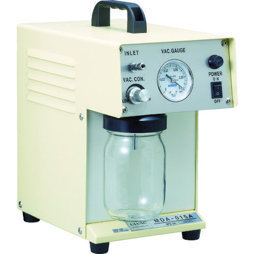 アルバック（ULVAC）　単相100V　ポータブルアスピレーター　【品番：MDA-015A】