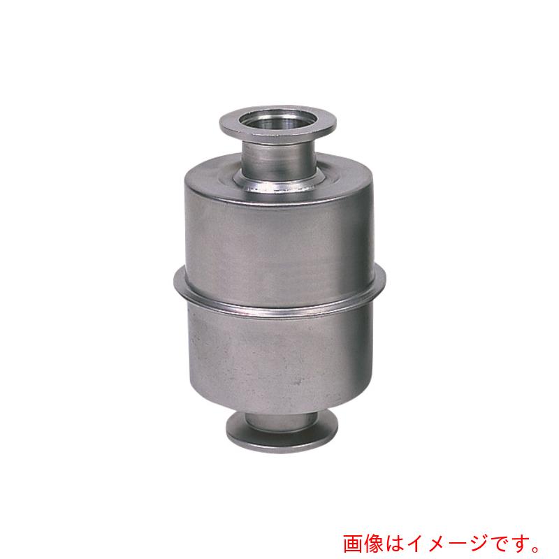 特長 ●ステンレス製の本体に特殊なフィルターを内蔵した吸気フィルターです。 ●真空配管内への油の逆拡散を防止します。 用途 ●油の逆拡散防止用 仕様 ●適合機種：50(L/min)以下 ●取付方法：IN・OUT共KF-25 材質 ●ステンレス製 質量・質量単位 ●340.0g 注意事項 ●取付はKF-25クランプが必要です。 ●密閉式のため、フィルターの交換はできません。 ●フォアライントラップ取付けにより、真空ポンプの排気速度・到達圧力が低下します。 【メーカー名】（株）アルバック 【メーカー品番】OFI-050C