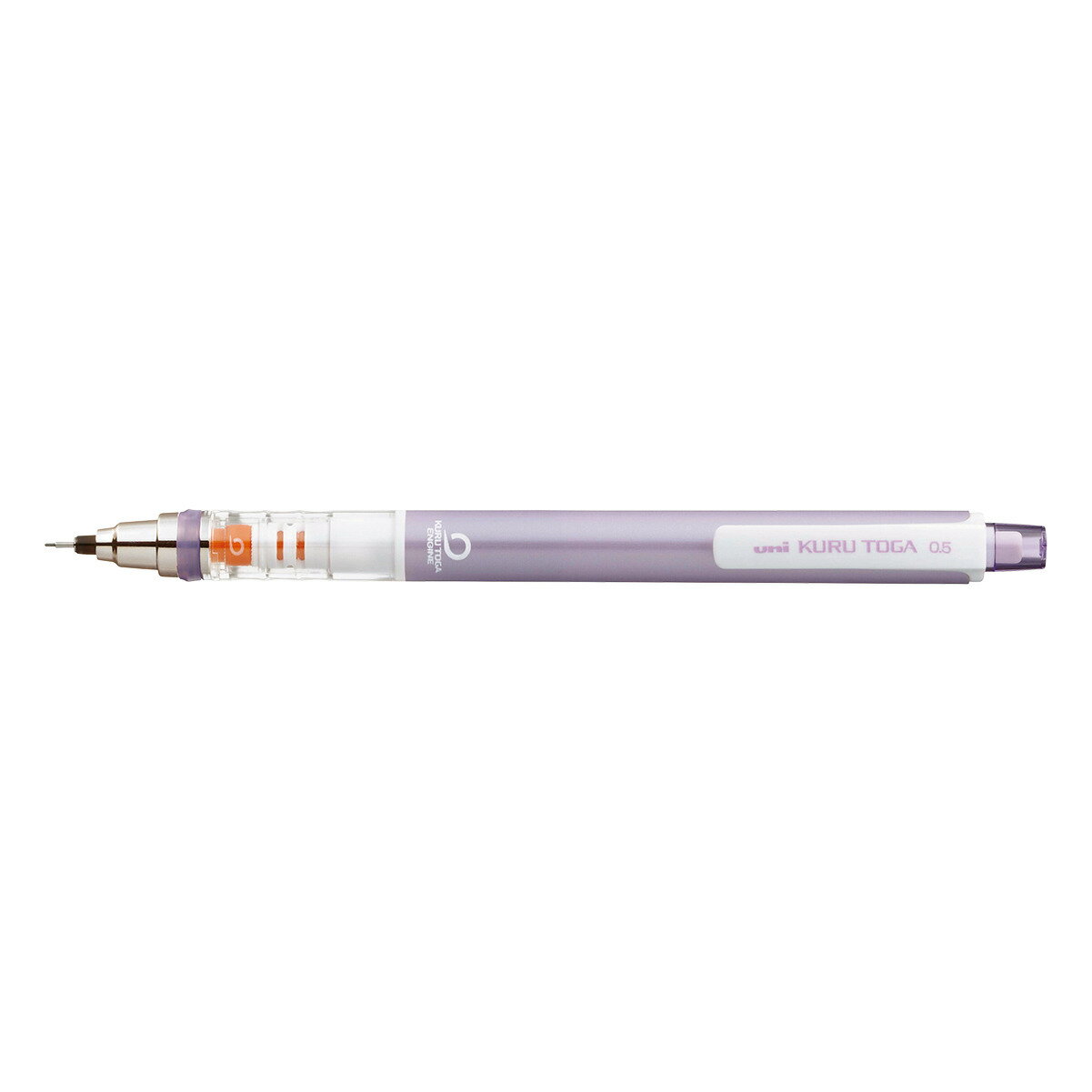 【メール便対応】三菱鉛筆（uni） クルトガ スタンダードモデル M5-450 1P シャープペンシル/軸色：バイオレット/芯径：0.5mm 【品番：M54501P.12】【JAN：4902778183892】