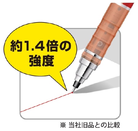 【メール便対応】三菱鉛筆（uni）　ユニ ナノダイヤ カラー芯 オレンジ uni0.5-202...