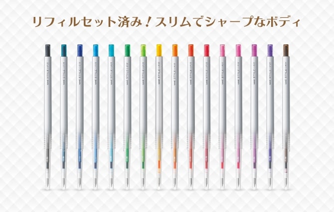 Foto de STYLE FIT Gel Ink Ballpoint Pen Retractable (Refill included)