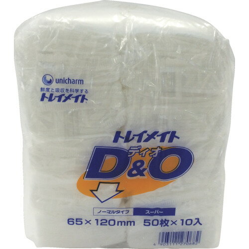 ユニ・チャーム　トレイメイト　Gトレイメイトディオ　65×120　（500枚入）　【品番：27068】