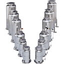 ユニコントロールズ ステンレス圧力容器 5L 液面計付 【品番:TN5B-LG-316L】