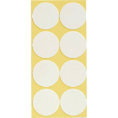 ユニット（UNIT）　発泡両面テープ丸型55φ　（80個1組）　発泡ポリエチレン　【品番：863-363】