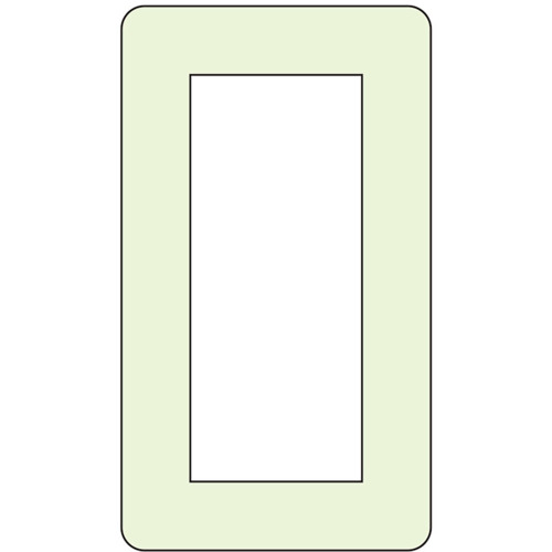 ユニット（UNIT）　蓄光スイッチステッカー大　【品番：863-690】