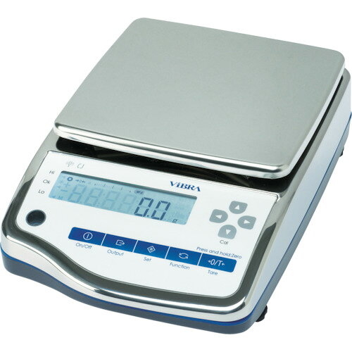新光電子　VIBRA　CJ−6200：高精度電子天びん（防水・防塵型）6200g　【品番：CJ-6200】