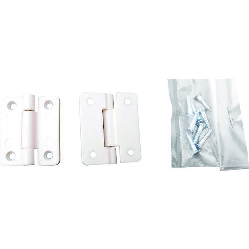 【メール便対応】和気産業（WAKI）　PCストップ丁番　IF‐097　30mm　白（2個入）　【品番：IF-097】(4)