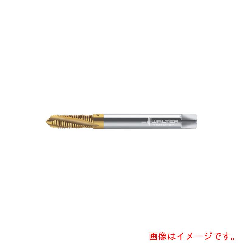 特長 ●止まり穴用スパイラルタップです。 用途 ●被削材：鋼、鋳鉄、非鉄金属。 ●ねじ切り加工。 仕様 ●精度：6HX ●呼び寸法：M16 ●ピッチ(mm)：2 ●全長(mm)：110 ●シャンク径(mm)：16 ●シャンク四角部(mm)：12 ●下穴径(mm)：14 ●：TIN ●ねじ長(mm)：39.5 材質 ●HSS-E 質量・質量単位 ●0.143kg 【メーカー名】ワルタージャパン（株） 【メーカー品番】2041015-M16