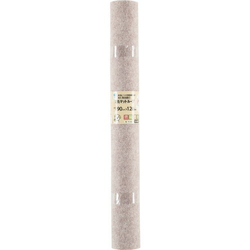 ワタナベ工業 室内マット 吸着ぴたマットループ ベージュ 90cm×120cm 【品番:KPL-BE-9012】 ワタナベ工業 室内マット 吸着ぴたマットループ ベージュ 90cm×120cm 【品番:KPL-BE-9012】