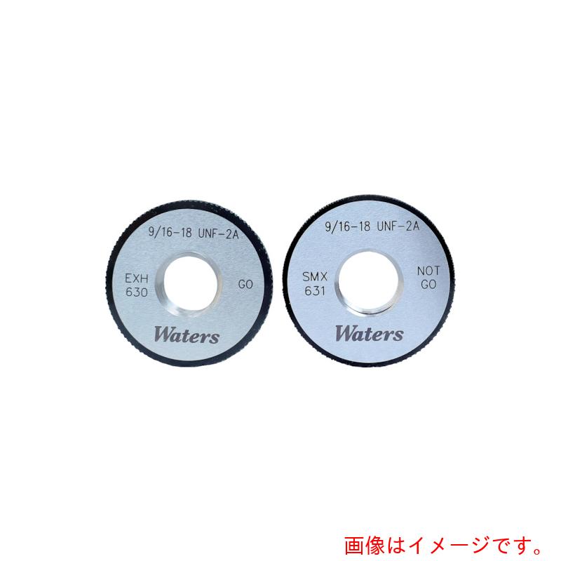 特長 ●ユニファイねじ用のリングゲージ、通り(GO)/止まり(NOT GO)のセットです。 用途 ●ねじの精度検査用。 仕様 ●ゲージ方式：ANSI B1.2 ●呼び寸法(mm)：3/4 ●ピッチ(mm)：16 ●等級(級)：2A ●ピッチ(山数/インチ)：16 ●呼び寸法：3/4 ●ゲージ種類：通り、止まり ●ゲージ種類：通り、止まり ●等級：2A 材質 ●OHNS(JIS SKS3 相当) 質量・質量単位 ●210.0g 【メーカー名】ウォーターズ社 【メーカー品番】WR3/4-16UNF2A