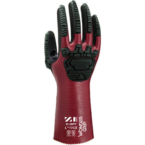 ウィード(Weed) Weed 耐切創手袋 ZIZAI ZI−28FP オールコート 耐切創レベルE タッチパネル対応 プロテクション付き Lサイズ...