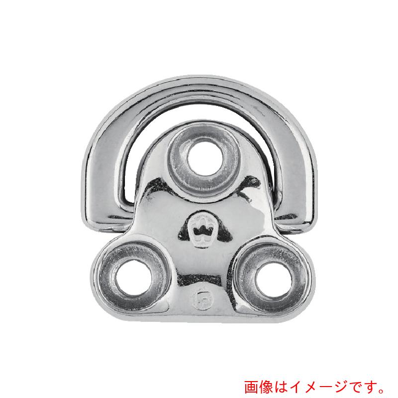 特長 ●丁寧に鍛造されているため、荷重の角度に関係なく優れた使用荷重です。 ●ステンレス(SUS316L)製で、非常に優れた耐食性があります。 ●ISO15085準拠品です。 ●リング部は倒すことができます。 用途 ●壁面や床などに取り付け、チェーンやロープなどの固定用金具として。 仕様 ●使用荷重(kN)：23.54 ●A(mm)：57 ●D(mm)：59 ●D1(mm)：8 ●B(mm)：35 ●C(mm)：18 ●d(mm)：8 ●E(mm)：51 ●F(mm)：35 ●ISO15085準拠 材質 ●ステンレス(SUS316L) 質量・質量単位 ●170.0g 【メーカー名】Wichard社 【メーカー品番】6605
