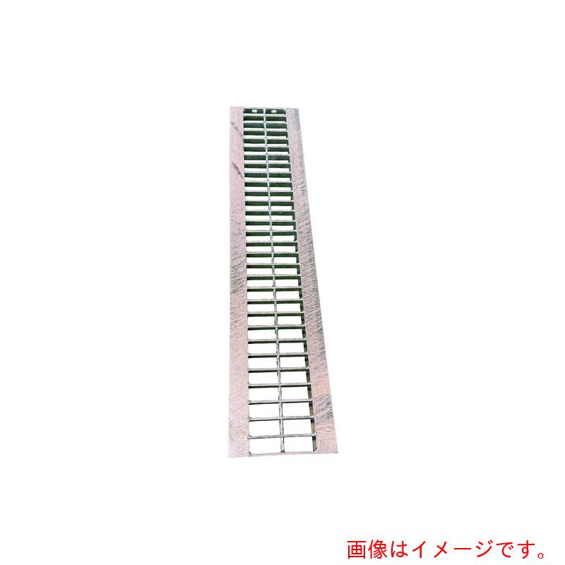 【別途送料あり】ウッドプラスチックテクノロジー　ウッドプラスチック　U字溝300型　専用グレーチング　中型車用（6t迄）2本セット【U字溝1本用】　【品番：U300 GRATING 16】