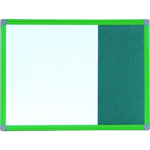 Writebest　クロス掲示板付きホワイトボード　30×45　【品番：PDF115】