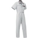 山田辰 AUTO−BI 半袖つなぎ服5601−008シルバーグレー−4L 【品番:5601-008-4L】(4)