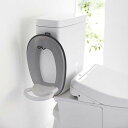 山崎実業 フィルムフックトイレ用品収納フック タワー ブラック 【品番:05992】