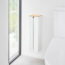 山崎実業 石こうボード壁対応隠せるトイレットペーパーホルダー タワー ホワイト 4903208019934 【品番:01993】