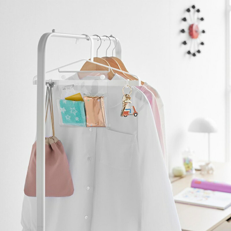 山崎実業 お片付けハンガー タワー ホワイト 4903208019170 【品番：01917】