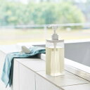 山崎実業 たっぷり洗剤が出るディスペンサー ミスト シャンプー ホワイト 4903208015479 【品番:01547】