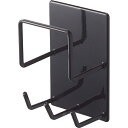 山崎実業 マグネットバスルームクリーニングツールホルダー タワー ブラック 4903208049771 【品番:04977】●