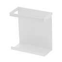 山崎実業 自立式メッシュパネル用 ラップホルダー タワー ホワイト 4903208041850 【品番:04185】