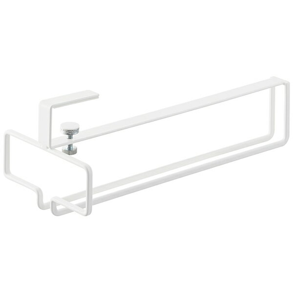 山崎実業 戸棚下ワイングラスハンガー プレート ホワイト