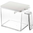 山崎実業 調味料ストッカー アクア L ホワイト 4903208028899 【品番:02889】